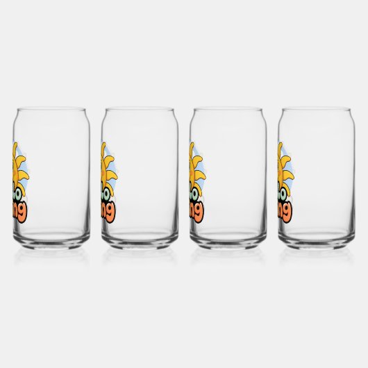 Hello Spring Blikvorm Glas (Links)