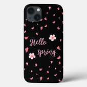 Hello Spring iPhone Case (Achterkant)