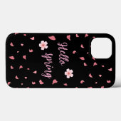 Hello Spring iPhone Case (Achterkant (horizontaal))