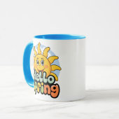 Hello Spring Mok (Voorkant links)