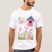 Hello spring t-shirt (Voorkant)