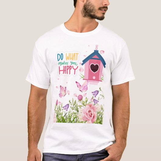 Hello spring t-shirt (Voorkant)