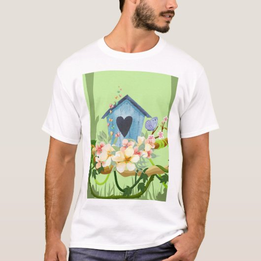 Hello spring t-shirt (Voorkant)