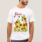 Hello spring t-shirt (Voorkant)