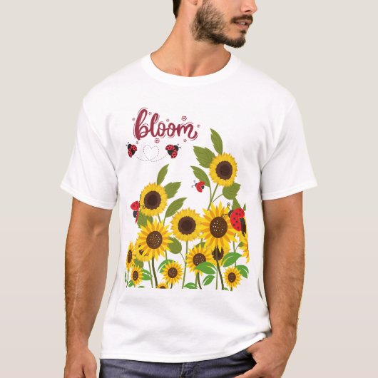 Hello spring t-shirt (Voorkant)