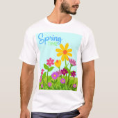 Hello spring t-shirt (Voorkant)