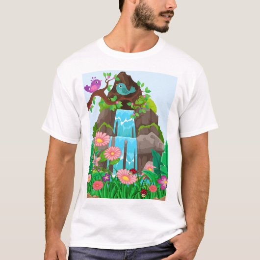 Hello spring t-shirt (Voorkant)