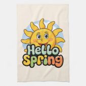 Hello Spring Theedoek (Verticaal)
