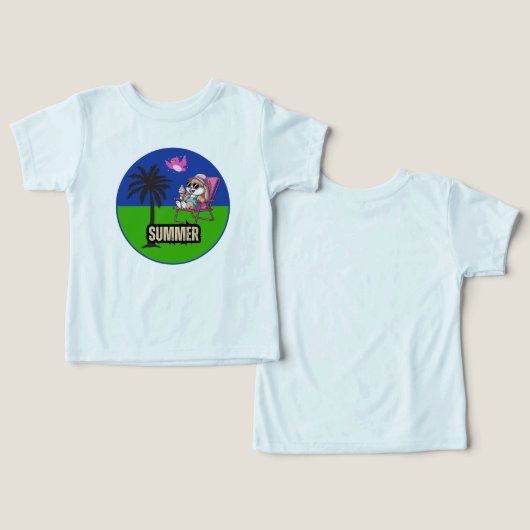 Hello summer (Ontwerp Voorkant & Achterkant)