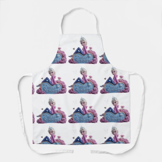 Hello summer  2025 schort (Voorkant)