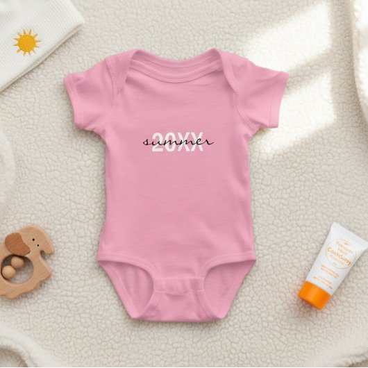 Hello Summer 2026 Personalized Bodysuit for Babies
