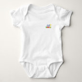 "Hello summer" baby bodysuit (Voorkant)