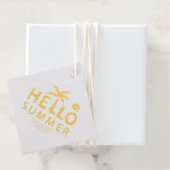 Hello Summer Bedankjes Labels (Met doos)