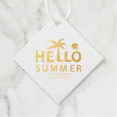 Hello Summer Bedankjes Labels (Voorkant)