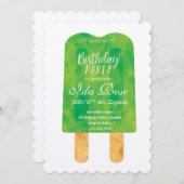 Hello Summer Birthday Party Kaart (Voorkant / Achterkant)