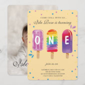 Hello Summer Birthday Party Kaart (Voorkant / Achterkant)