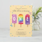 Hello Summer Birthday Party Kaart (Staand voorkant)