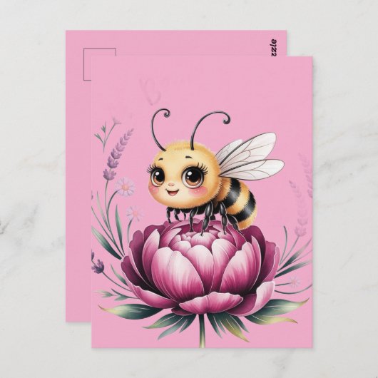 Hello summer  briefkaart (Voorkant / Achterkant)