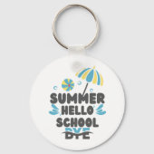 Hello Summer Bye School Acrylic Keychain (Voorkant)