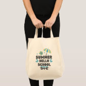 Hello Summer Bye School Tote Bag (Voorkant (product))