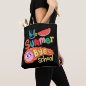 Hello Summer Bye School Tote Bag Art (Dichtbij)