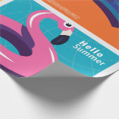 Hello summer cadeaupapier (Hoek)