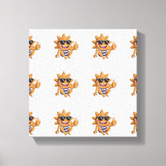 Hello summer  canvas afdruk