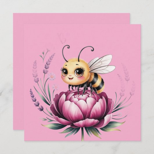 Hello summer  feestdagenkaart (Voorkant / Achterkant)