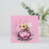 Hello summer feestdagenkaart (Staand voorkant)