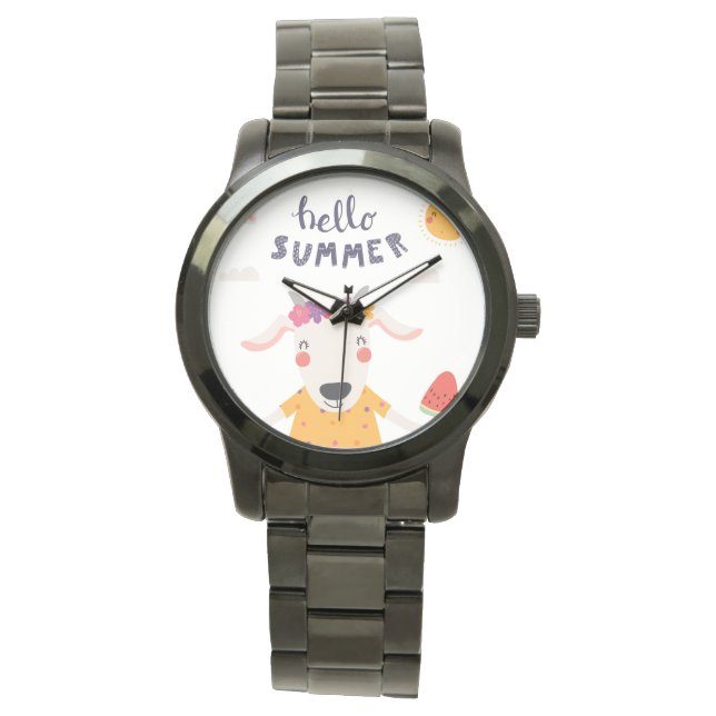 Hello summer horloge (Voorkant)