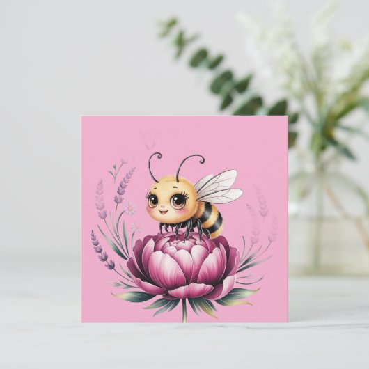 Hello summer  kaart (Staand voorkant)