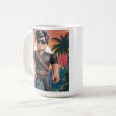 Hello summer  koffiemok (Voorkant links)