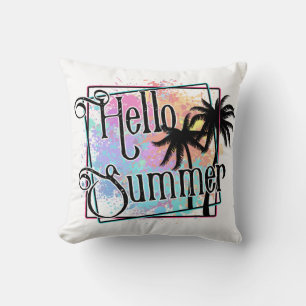 Hello summer kussen
