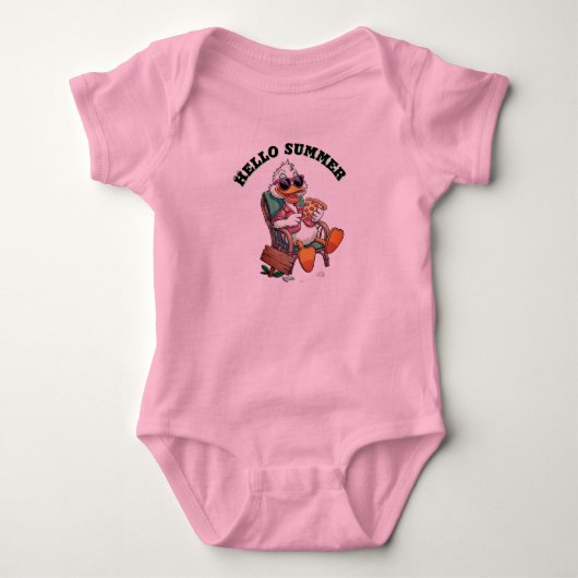 Hello summer romper (Voorkant)