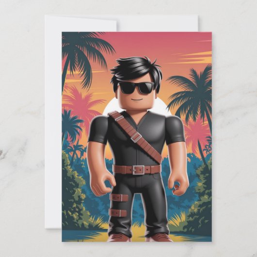 Hello summer save the date (Achterkant)