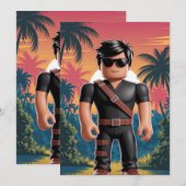 Hello summer save the date (Voorkant / Achterkant)