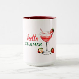 Hello Summer | Strawberry Cocktail Combo Mug Mok