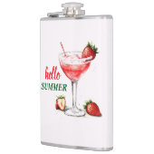 Hello Summer | Strawberry Cocktail Flask Heupfles (Links)