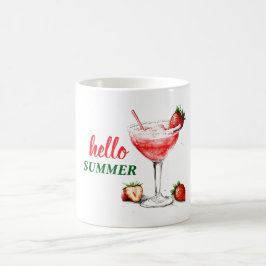 Hello Summer | Strawberry Cocktail Mug Koffiemok