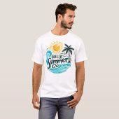 Hello summer t-shirt (Voorkant volledig)