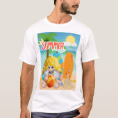 Hello summer t-shirt (Voorkant)