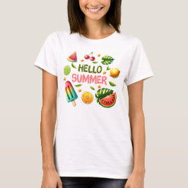 Hello summer t-shirt