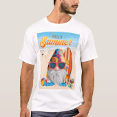Hello summer t-shirt (Voorkant)
