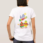 "Hello summer" t-shirt (Achterkant)