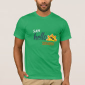 Hello Summer T-Shirt – Modern Graphic Tee for Beac (Voorkant)