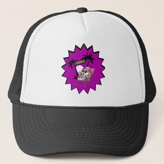 Hello summer trucker pet (Voorkant)