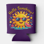 Hello Sunshine  Blikjeskoeler (Achterkant)