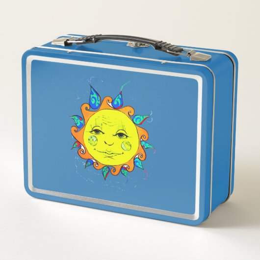 Hello Sunshine Classic Metal Lunch Box (Achterkant)
