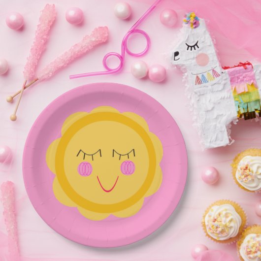 Hello, Sunshine! Papieren Bordje (Feest)