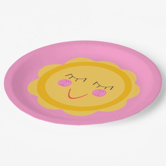 Hello, Sunshine! Papieren Bordje (Gekanteld)